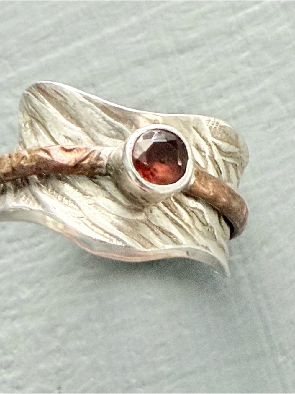 DbM Kensignton Spinner Meditation Ring 925 Sterling Silver 5.5 6 VINTAGE